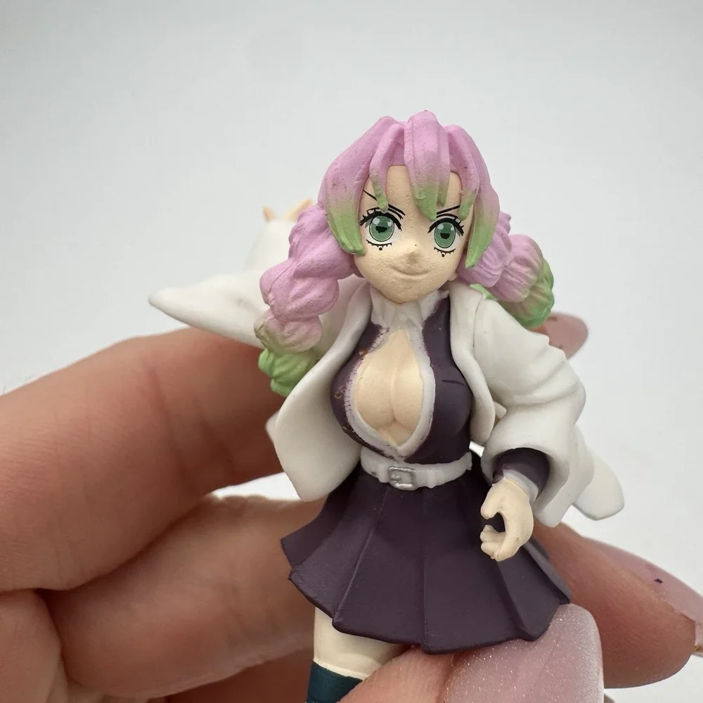 Demon Slayer Lot 2 Muichiro Tokito Mini Figure Mitsuri Kanroji Banpresto KG